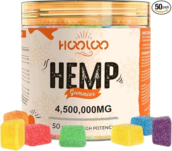 Natural Hemp Oil Gummy Bears, Edibles