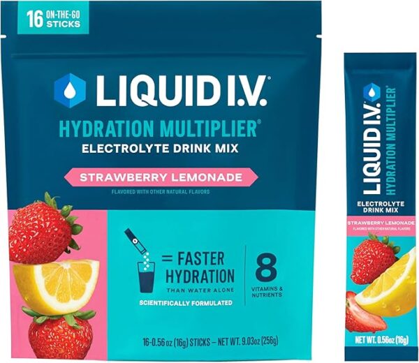 Liquid I.V.® Hydration Multiplier® - Concord Grape - Hydration Powder Packets