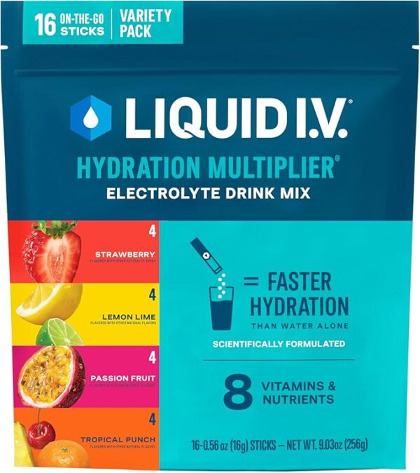 Liquid I.V.® Hydration Multiplier® - Concord Grape - Hydration Powder Packets