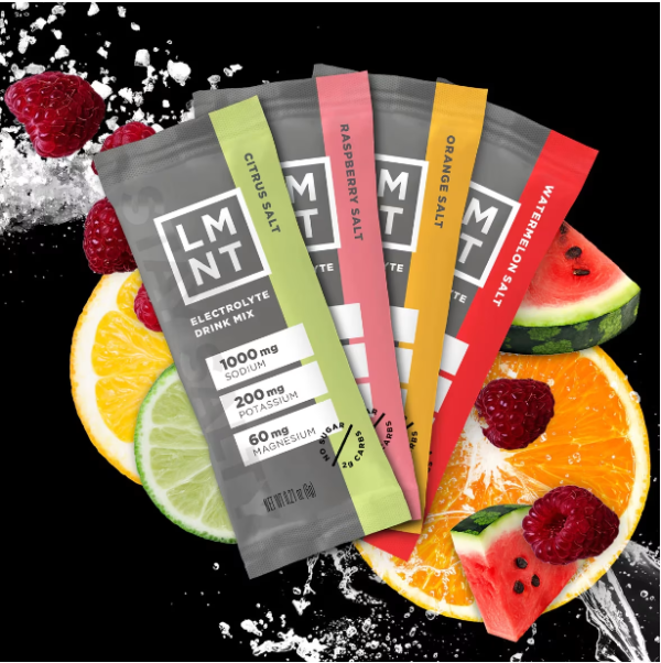 LMNT Electrolyte Hydration Powder Packs